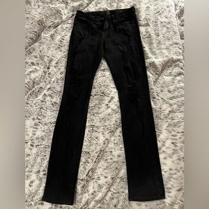 Just Black size 27 skinny jeans